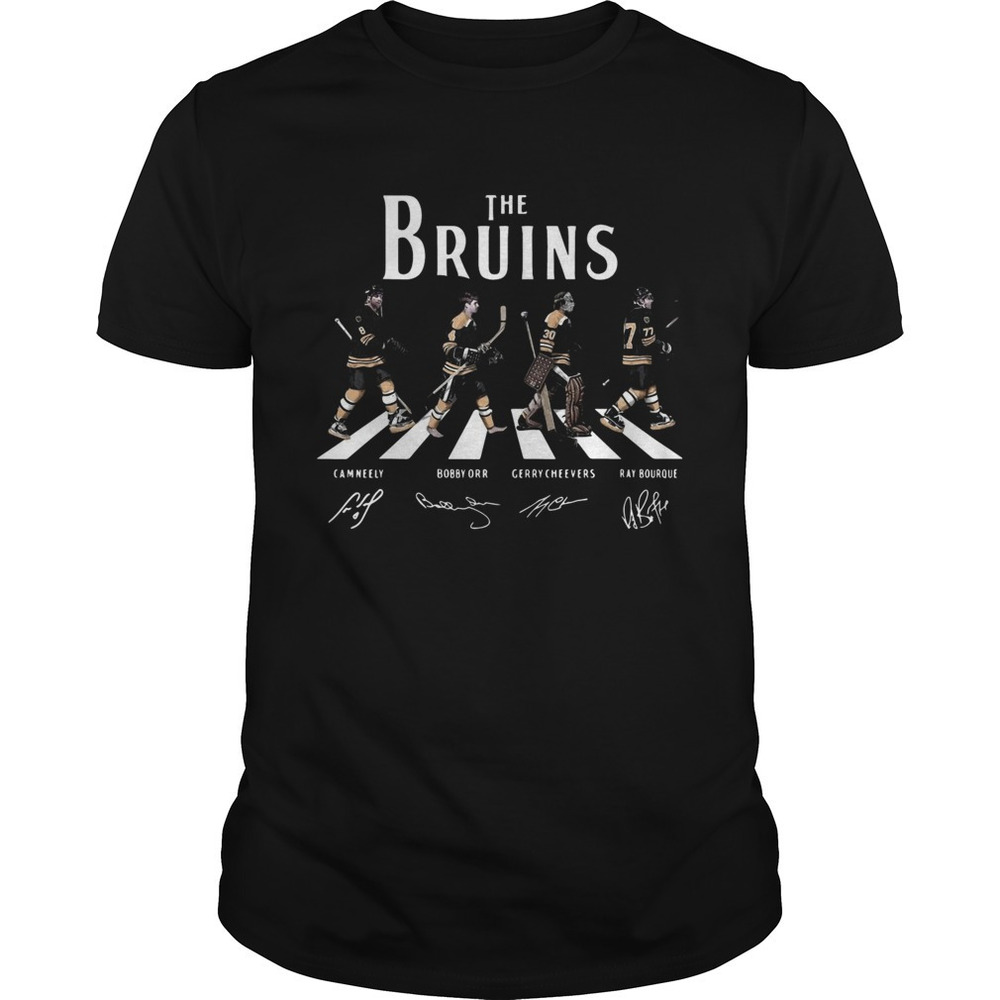The Bruins Abbey Road Signature Shirt